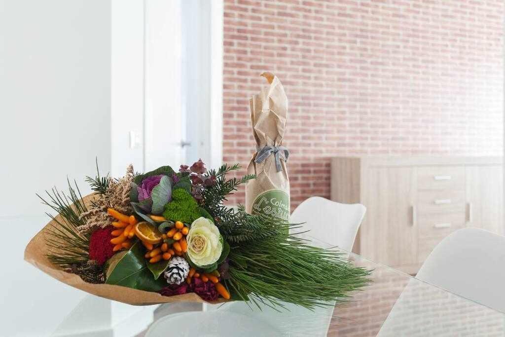 Apartamento Para 4 Con Terraza En El Centro Girona Exterior foto