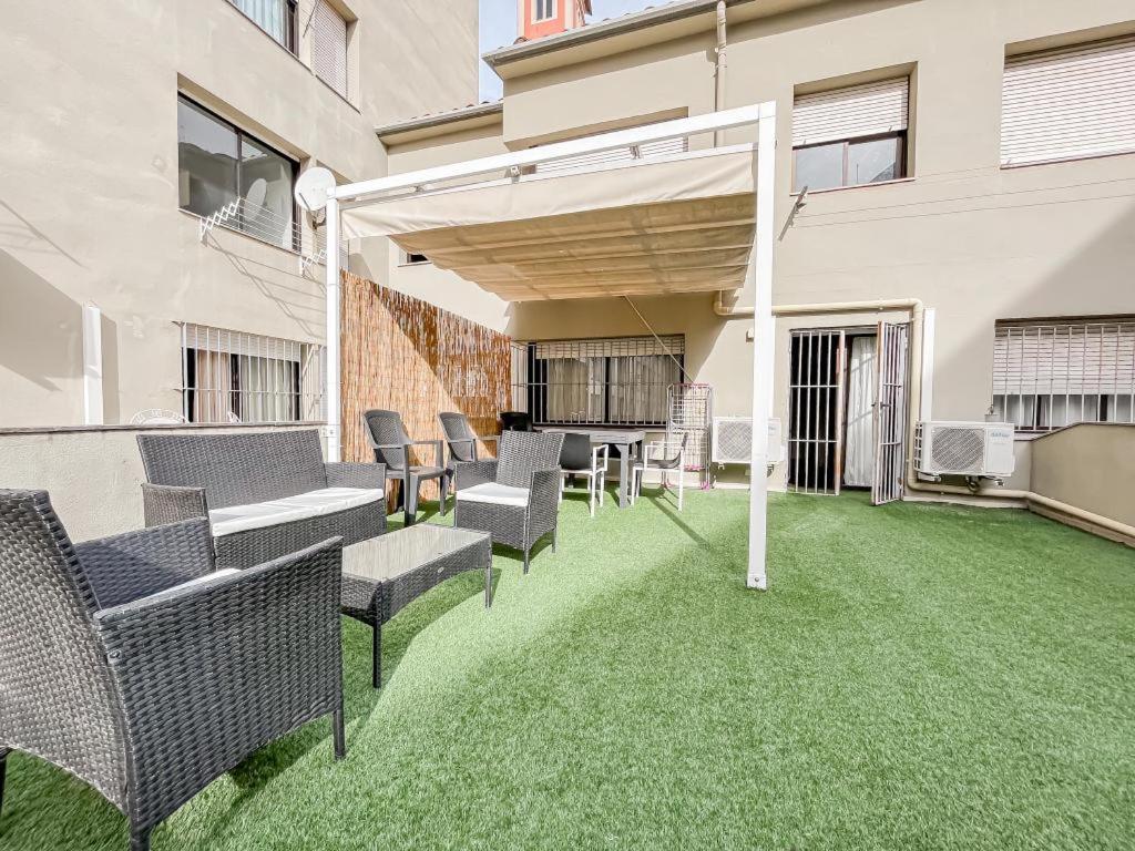 Apartamento Para 4 Con Terraza En El Centro Girona Exterior foto